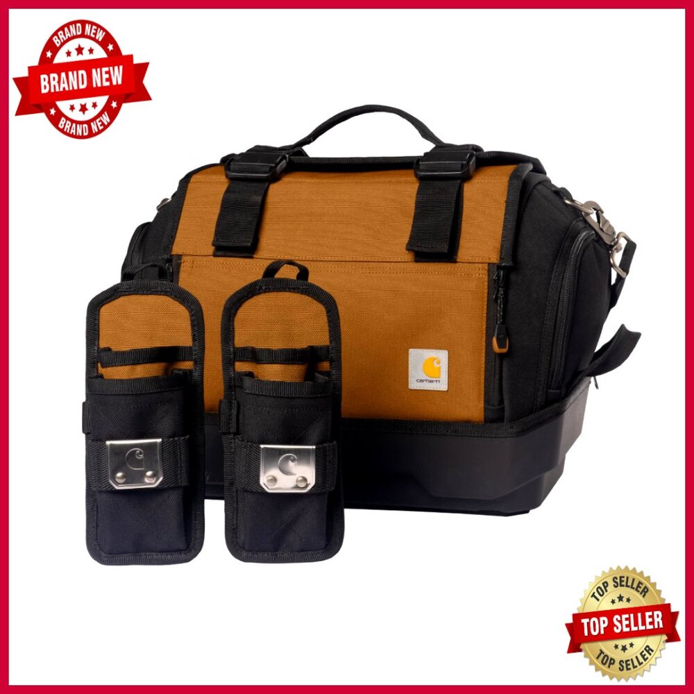 Medium Tool Bag With Adjustable Shoulder Straps, Water-Resistant Organizer